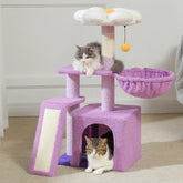 Flower Cat Tree for Indoor Small Cats