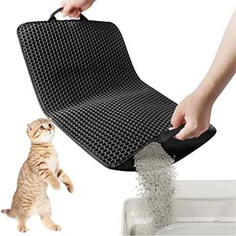 Double Layer Cat Litter Mat