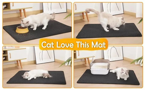 Double Layer Cat Litter Mat