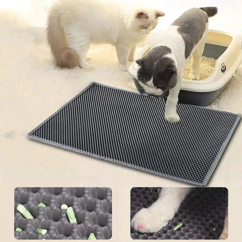 Double Layer Cat Litter Mat