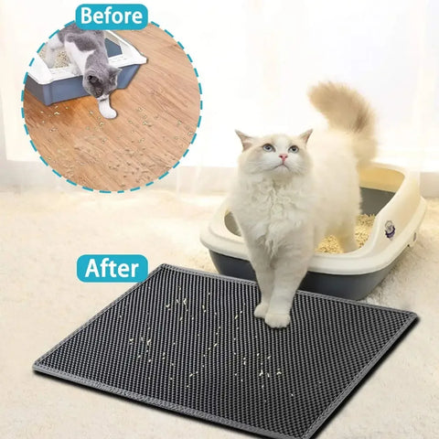 Double Layer Cat Litter Mat