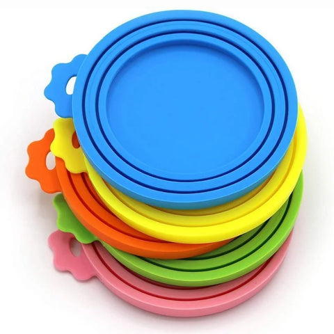 Reusable 3-in-1 Silicone Pet Food Can Cover