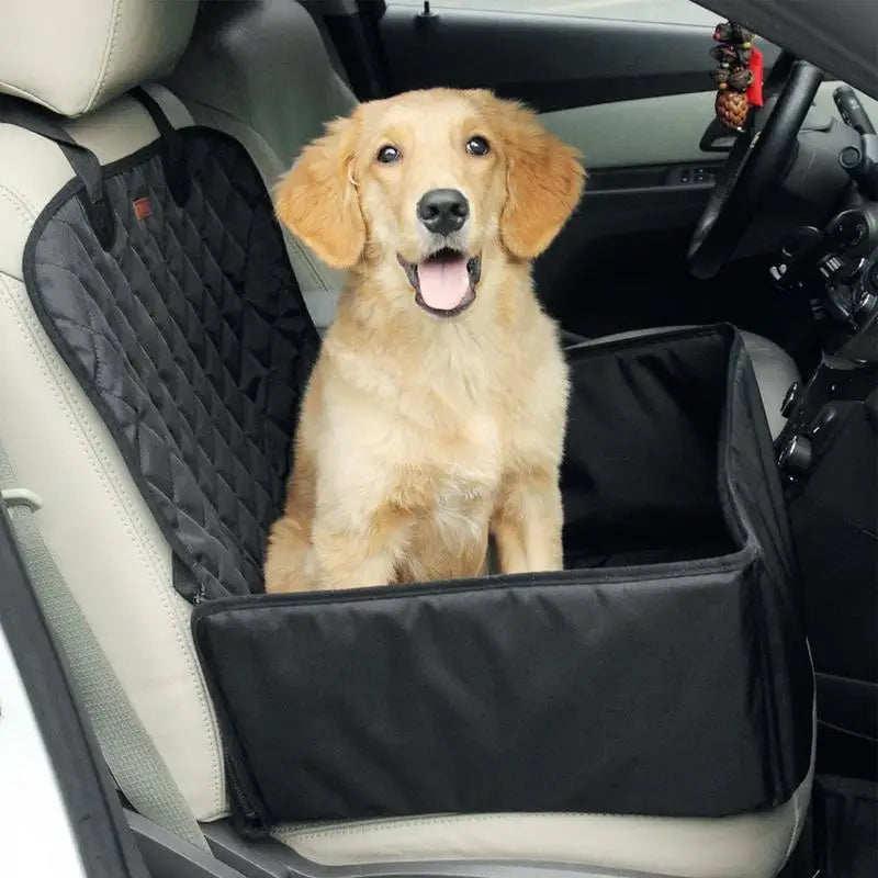 Foldable Dog Car Seat Cover & Travel Hammock