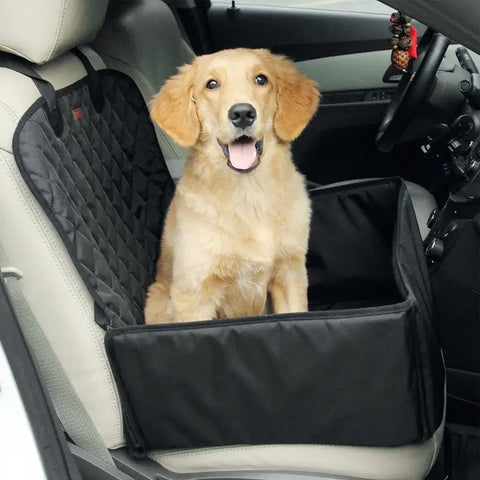 Foldable Dog Car Seat Cover & Travel Hammock