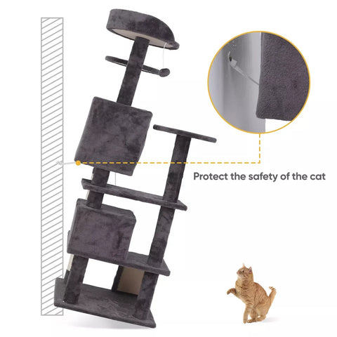 55" Cat Tree Tower Activity Center