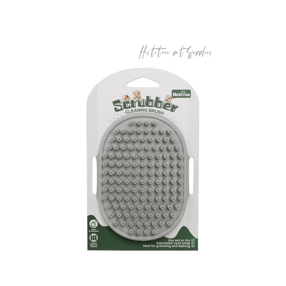 Pet Grooming Glove – Deshedding & Bathing Brush for Dogs & Cats