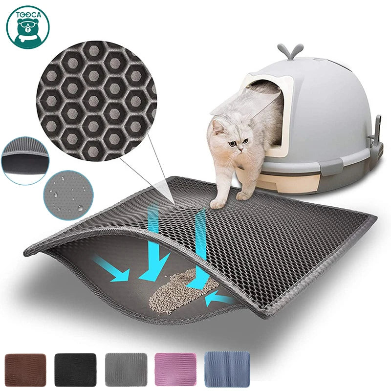 Double Layer Cat Litter Mat