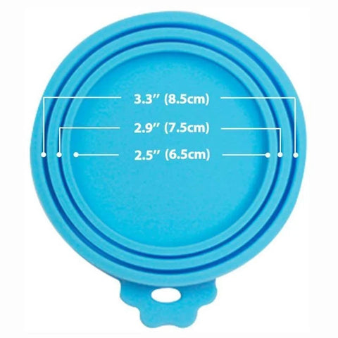 Reusable 3-in-1 Silicone Pet Food Can Cover