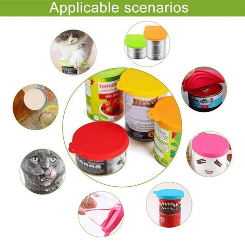 Reusable 3-in-1 Silicone Pet Food Can Cover