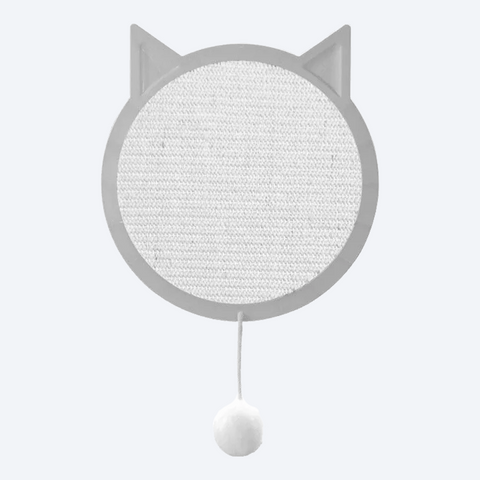 Cat Shape Sisal Wall-Mounted Cat Scratcher